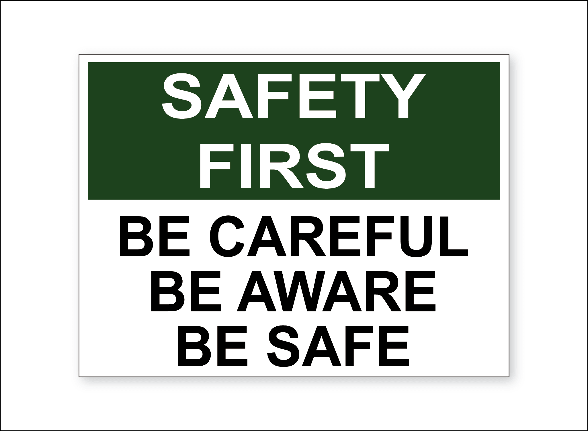 Safety Signs